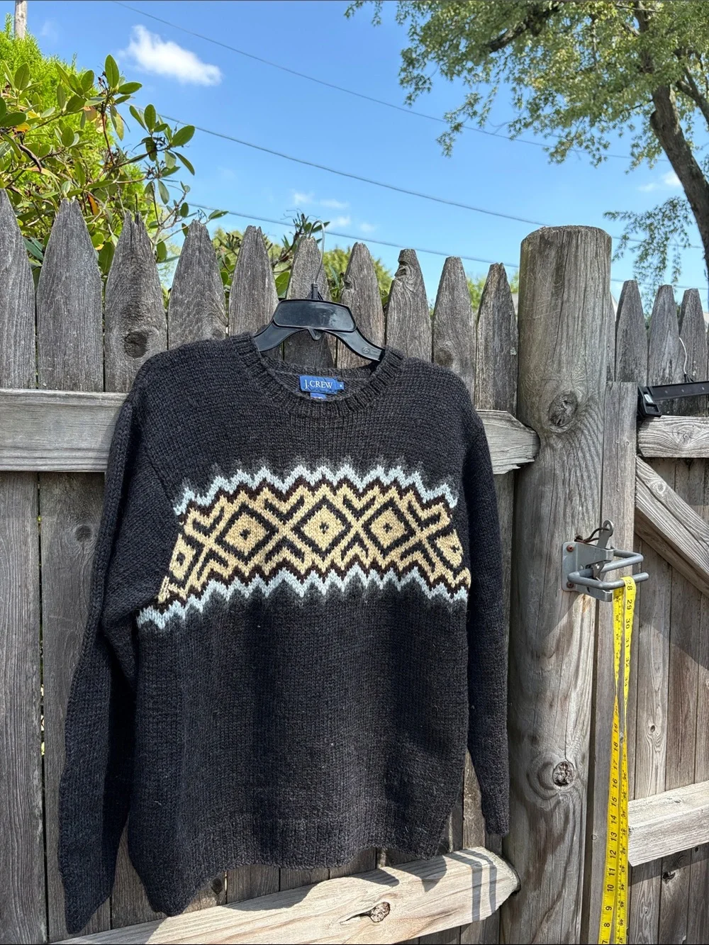 J. Crew medium vintage wool sweater.